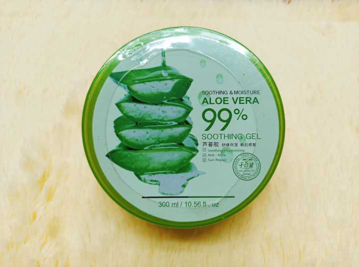 Calming & Moisturizing Aloe Vera Purity 99% Soothing Gel 300ml