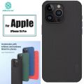 Nillkin ( iPhone 15 Pro ) Super Frosted Shield Pro Matte cover case for Apple iPhone 15 Pro (without LOGO cut) - Black. 