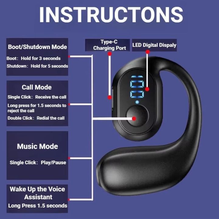 Timack%C2%AE%20KY2%20PRO%20Wireless%20Earphones%20Air%20Conduction%20OWS%20Headphone%20HiFi%20Ear-Hook%20Music%20Sports%20Noise%20Cancel%20Headset%20For%20All%20Smartphones%20-%20Image%207
