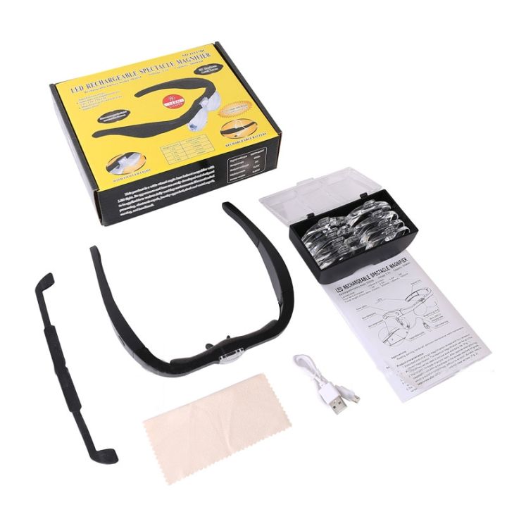 1.5X%202.5X%203.5X%205X%20Glasses%20Magnifier%20With%20USB%20Charging,%20Head%20Mounted%20Magnifying%20Glass%20For%20Reading%20Maintenance%20Beauty%20Embroidery%20-%20Image%206