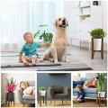 Plant Stand Adjustable Modern Indoor Plants Stands for Indoor Outdoor Fits 18 to 30CM Pots.