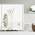 Chinese Buddha Shower Curtains Waterproof polyester Fabric Bathroom Curtain With Hooks Custom Shower Curtain For Home Decor. 