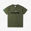 Women's Palestine Plus Size Cotton Name Palestine Map Men's T-Shirt Cotton T-Shirt Top Gaza T-Shirt Fashion T-Shirt Clothing Superman. 