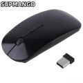 Ultra Thin USB 2.4Ghz Wireless Mouse Wireless Mouse 1600DPI 4 Buttons Cordless Mice for PC Desktop Laptop Windows Computer. 
