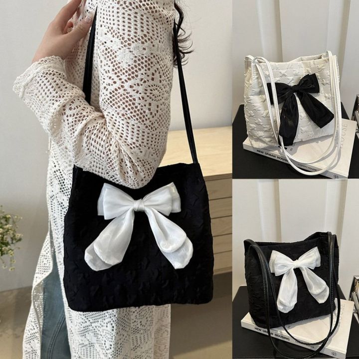 Fashion%20Large%20Capacity%20Bow%20Handbag%20Korean%20Style%20Shoulder%20Bags%20Shopping%20Bag%20Casual%20Tote%20Bags%20Reusable%20Canvas%20Bag%20-%20Image%202
