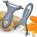 BlueBerry's 1 Piece Ceramic Vegetable Peeler,Multi Purpose Fruits,Vegetable,Meat Peeler Y Shaped Peeler  (Black Pack of 1). 