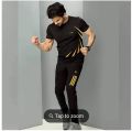 Black Combo T-Shirt & trouser Pant For Man. 