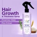 Bare Anatomy Nature x Science Rosemary Water Spray for Hair Growth & Hair Thickness with Rice Water |100% Natural Extract | Soft & Smooth Hair | Controls Hairfall & Adds Shine | Non-Greasy & Fast Absorbing | 200 ml. 