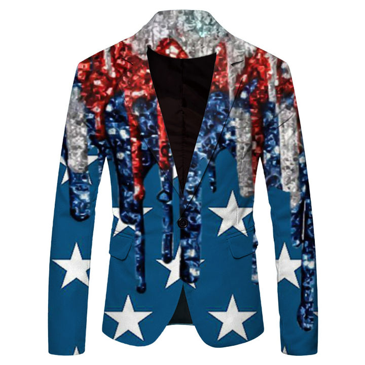 Camisas Vaqueras Para Hombre Manga Larga Camisa De Manga Larga Con Estampado Digital 3D Y
