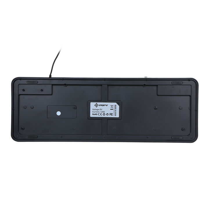 Rainbow%20LED%20Backlit%20Gaming%20Keyboard%20Illuminated%20Keyboard%20Ergonomic%20Design%20Office%20Work%20Keyboard%20for%20PC%20Laptop%20-%20Image%203