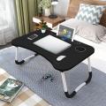 Folding Laptop Stand Holder Desk with Slot Portable Study Table Foldable Computer Desk Large School Dormitory Bed Table-3.