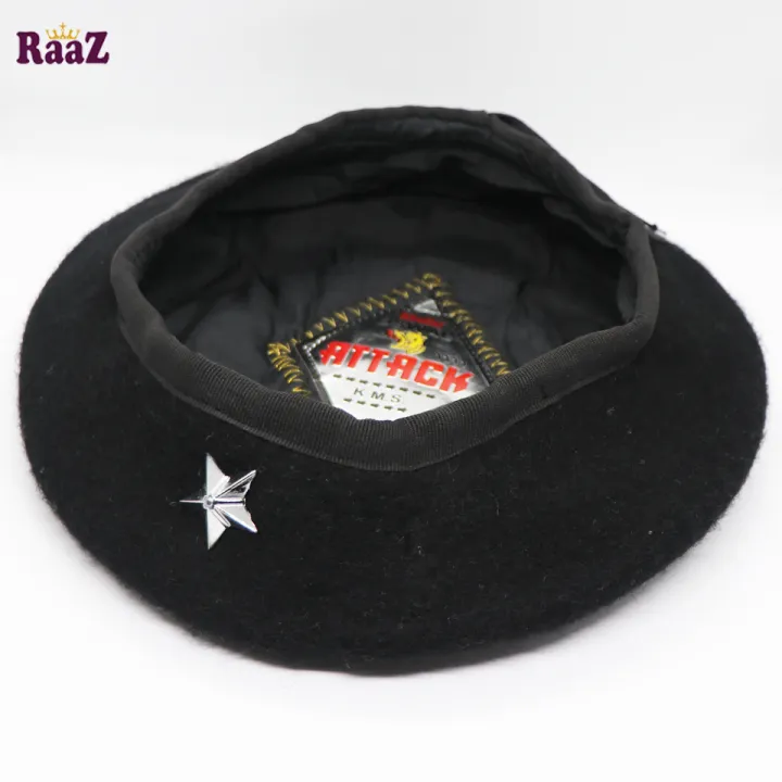 Black%20Che%20Guevara%20Military%20Metal%20Star%20Beret%20Cap%20(Free%20Size)%20-%20Image%204
