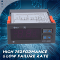 ETC-3000 Mini Temperature Controller Refrigerator Thermostat Regulator Thermoregulator Dual Sensor 220V 40% Off.
