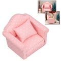 Dollhouse Mini Sofa, 1:12 Doll House Mini Sofa High Simulation for Kids for 1:12 Scale Doll House for Gifts. 
