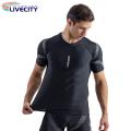 Bathing Suit Good Elasticity Printing Slim Fit T-shirt Swimming Trucks Set.