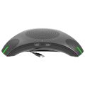 G95 Mini USB Desktop Computer Conference Omnidirectional Microphone Mic Speaker Speakerphone for Business Video Meet.