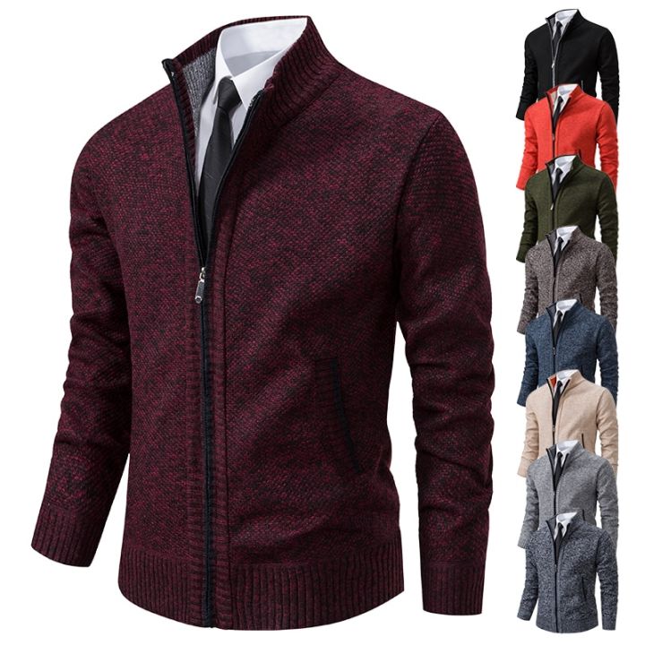 2023%20New%20fashion%20men's%20knitted%20sweater%20cardigan%20Joker%20comfortable%20warm%20casual%20coat%20-%20Image%203