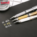 Uni-ball Signo Broad UM-153 Gel Pen 1.0 mm Japan White Gold and Silver.