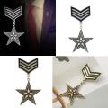 【Atoztide Store】Vintage Unisex Uniform Alloy Badge Fashion Jewelry. 