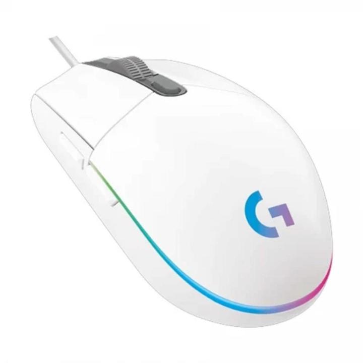 Logitech G102 Lightsync White Gaming Mouse 910-005803