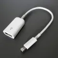 Keyboard Adapter For iPhone OTG iOS 10.3 USB OTG Apple Mobile Phone OTG Adapter Cable. 