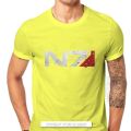 Mass Effect Game Distressed N7 T Shirt Classic Alternative High Quality Tshirt Big Size O-Neck Men Tshirts 100% Cotton Tops Tees. 