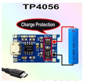 5V 1A Micro USB 18650 Lithium Battery Charging Board Charger Module+ ...