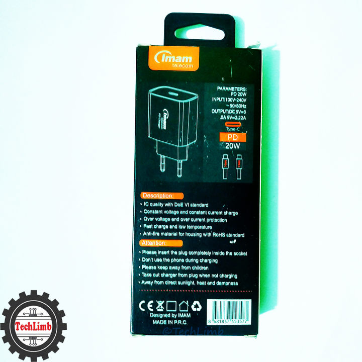 Imam%20IM-S77%2020W%20PD%20Fast%20Charger%20Type-C%20Power%20Adapter%20with%20Cable%20%7C%205V/3A%209V/2.22A%20Quick%20Charge%203.0%20for%20iPhone,%20Samsung,%20Xiaomi%20&%20All%20Smart%20Devices%20%7C%20TechLimb%20Authentic%20Mobile%20Accessories%20-%20Image%205