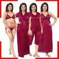 6 part Sexy Indian Half pants Nighty. 