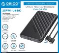 ORlCO 25PW1-U3 MicroB USB3.0 2.5" External Storage HDD Case SATA 5Gbps HDD SSD Hard Drive Enclosure Support UASP for PC Laptop.