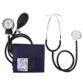 Manual Arm Sphygmomanometer Blood Pressure Gauge with Stethoscope Monitor Device Health Monitors.