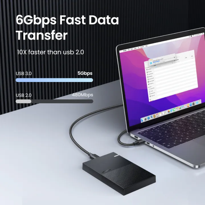 UGREEN%20HDD%20Case%202.5"%20SATA%20to%20USB%203.0%20USB%20C%20Adapter%20Hard%20Drive%20Enclosure%20USB%20Type%20C%20SATA%205Gbps%20for%20SSD%20HDD%209.5%207mm%20External%20Hard%20Drive%20Disk%20Case%20Support%20UASP%20-%20Image%206