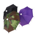 CSP Bicycle Phone Holder Mini Sunshade Umbrella Polyester Mobile Automatic Umbrella. 