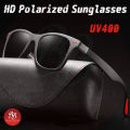 Fashionable Polarized driving Sport Square Sun glass Men - Black. 