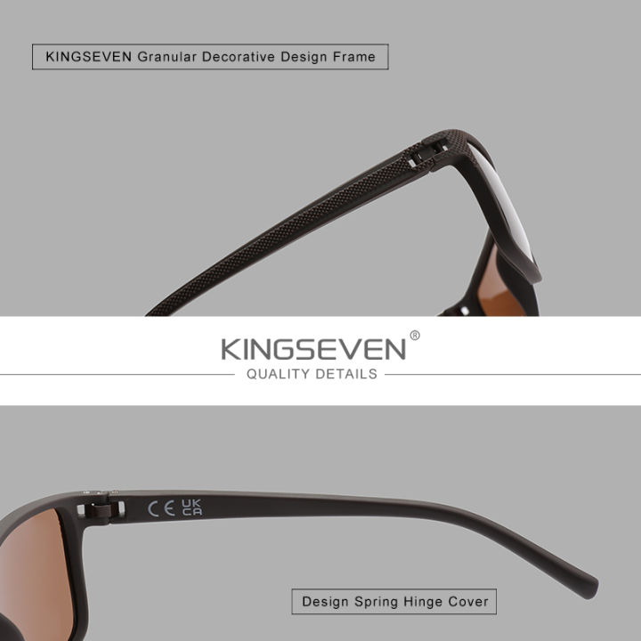 KINGSEVEN%20Polarized%20Sunglasses%20Women%20Driving%20Classic%20Square%20Frame%20Sun%20Glasses%20sunglasses%20for%20Men%20Outdoor%20Travel%20-%20Image%204