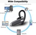 YYK530 Single Ear Business Headphone Bluetooth-compatible Wireless IPX5 Waterproof Noise Reduction Sport Music Headset With Mic. 