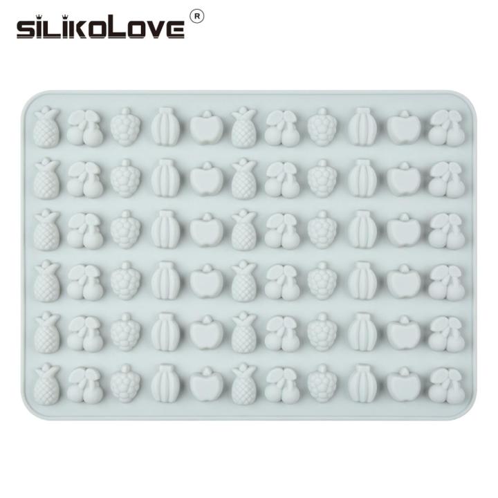 【In-Stock】 New Candy Mold Fruit Candy Mold Gummy Mold Sugarcraft Tools Random Color