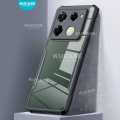 For Infinix Note 40 4G Xunddu Shockproof TPU Bumper Clear Acrylic Mobile Phone Case Back Cover.