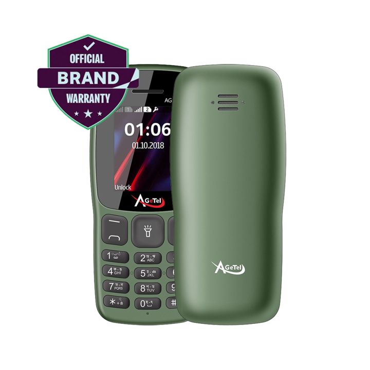Agetel AG150  Feature Button Mobile Phone  Strong Cpu  ..1000mah super strong battery strong Nerwork 1 year Warrenty 1000 Phone BOOk