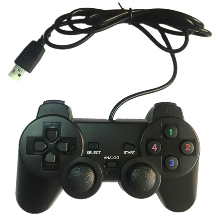 USB%20Wired%20PC%20Game%20Controller%20Gamepad%20For%20WinXP/Win7/Win8/Win10%20Joypad%20For%20PC%20Windows%20Computer%20Laptop%20Black%20Game%20Joystick%20Tetuo%20-%20Image%204