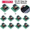 1-10 PCS Portable DC-DC Step UP Boost Converter Module 0.9-3.3V To 3.3V 500mA 0.9-5V To 5V For Arduino Voltage Converter Module. 