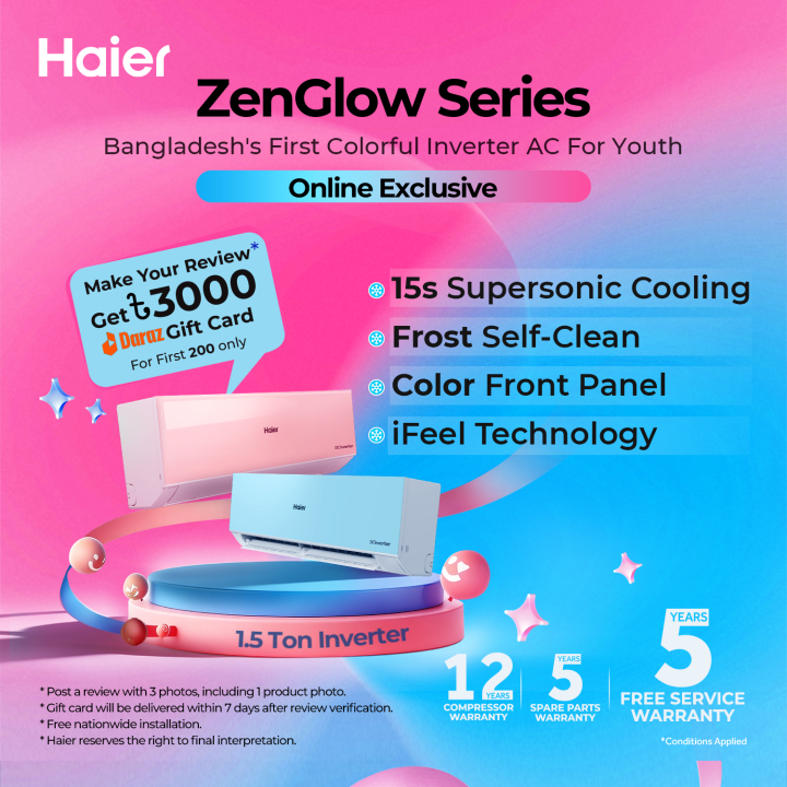 Haier%201.5%20Ton%20ZenGlow%20Inverter%20AC%20%7C%20Free%20Delivery%20&%20Installation%20%7C%2012%20Years%20Compressor%20Warranty%20%7C%20Energy%20Saving%20%7C%20Fast%20Cooling%20%7C%20Colorful%20AC%20%7C%20ZenGlow-18INVPX6B%20/%20ZenGlow-18INVPX6P%20-%20Image%202