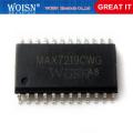 10pcs/lot MAX7219CWG MAX7219EWG MAX7219  SOP24 LED display driver  In Stock. 