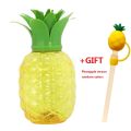 Creative Strawberry Straw Cup Plastic Cup Cute Female Portable Milk Tea Cup Student Portable Water Cup Water Bottle. 