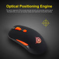 MAGIC-REFINER MG1 USB Wired Gaming Mouse Optical Game Mice Frosting Surface 2000DPI Adjustable for PC Laptop. 