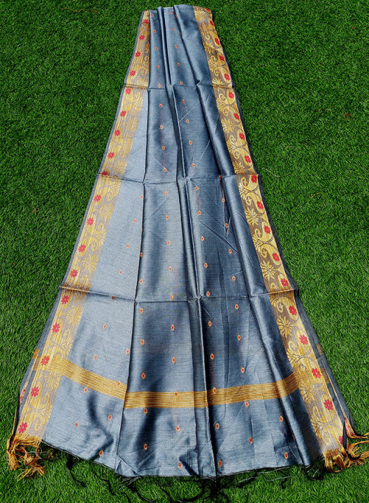 5%20Hand%20%20Silk%20Jamdani%20Orna%20For%20Women%20-%20Image%202
