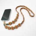 Pastoral Style Strap Competitor Links: Badge Holder Creative Daisy Sling Lace Woven Rope Charms Lanyards Lanyards For Keys Lanyard.