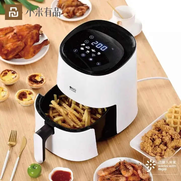 Xiaomi%20Silencare%20SC-K505W%20Smart%20Touch%20Control%20Oil-free%20Air%20Fryer%20-%20White%20-%20Image%202