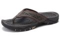 Jumpmore Summer Flip Flops Men Shoes Outdoor Fashion PU Leather Flat Shoes Beach Holiday Shoes Size 40-50. 