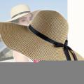 【Happy childhood memories】（NEW）Hats For Women Ladies Hat Straw Hat Hat Woman Summer Seaside Beach Han Pepper Butterfly Knot Ribbon Female Sunscreen Straw Hat Foldable Hat Hats Baseball Cap Dad Hat Cap Bucket Hat Beret Beach Hat Summer Hat Straw Hat Baseba. 